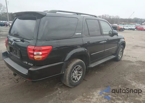 2003 Toyota Sequoia Limited V8 from USA, damaged, VIN 5TDBT48A53S164317